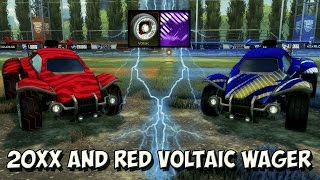 *EXTREME RAGE* INSANE 20XX, HEXED \u0026 RED VOLTAIC 1v1 ROCKET LEAGUE WAGER | pickapixel vs ZachPlayz