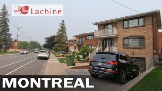 Montreal Lachine Walking Tour on Victoria Street - Summer 2021