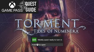 Torment: Tides of Numenera Weekly Xbox Game Pass Quest Guide - Use 11 Effort