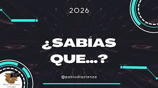 Did you know 2026 (Español)