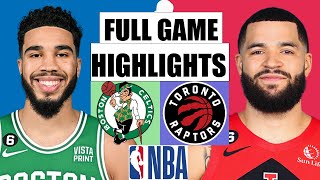 Boston Celtics  vs Toronto Raptors FULL GAME HIGHLIGHTS DEC 05 | 2022 NBA Regular Season