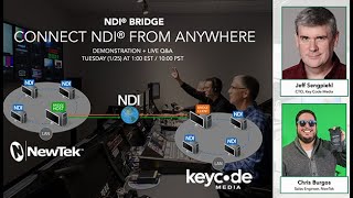 NDI® Bridge: Connect NDI® From Anywhere