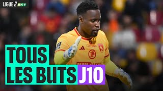 Tous les buts de la 10ème journée - Ligue 2 BKT 24/25