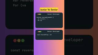 Junior Vs Senior Developer #programming #html #javascript #webdevelopment #html5 #webdesign #css3