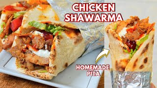 ULTIMATE Chicken Shawarma at home !!