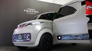 (4K)NISSAN TEATRO for DAYZ 日産テアトロフォーデイズ - 大阪モーターショー2015