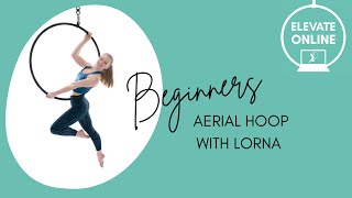 Beginners Aerial Hoop // Side Amazon with Split Entry