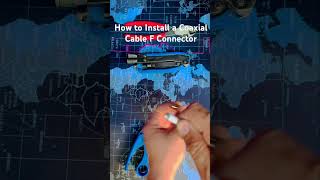 How to Install a Coaxial Cable F Connector