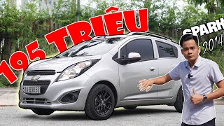 Có 195 Triệu chọn ngay Chevrolet Spark 2014 LTZ Không Phải Nghĩ Vì Quá Đẹp | Lắm Ô tô Cũ Sài Gòn