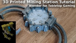 3D Printing a Mining Pit Terrain Piece using Blender