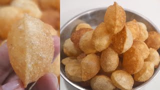 बाजार जैसा सॉलिड गोलगप्पा बनाने का राज। golgappa recipe। pani puri।