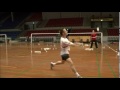 badminton coaching peter gade – special cross court fhs youtube