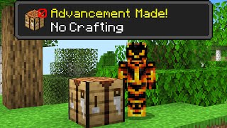 Jeg Klarede Minecraft Uden ADVANCEMENTS!