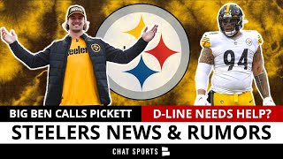 Steelers Rumors: Kenny Pickett IMPRESSES + ESPN Calls Out Steelers’ Defensive Line & Antonio Brown