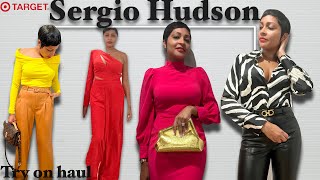 Sergio Hudson Target Fall Designer Collection | Try On Haul | OUR CHIC DREAMZ