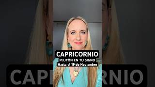 Capricornio, Plutón en Capricornio 19 de Nov. 2024 #capricornio #astrologia #cristinajove #pluton