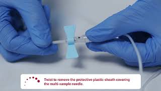McKesson Prevent-PB push button safety blood collection and infusion set instruction for use.