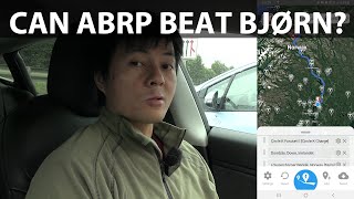 ABRP Premium real world test vs Tesla and Teslabjørn