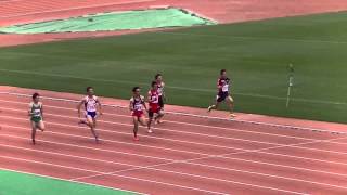 2014国体強化記録会 男子100ｍ14組