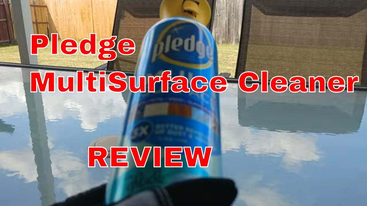 Multi Surface Cleaner By Pledge Youtube