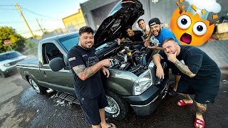 MEUS AMIGOS CONHECERAM MINHA NOVA F250 🤯 NINGUÉM ACREDITOU