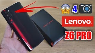 ★ Lenovo Z6 Pro - Câmeras TOP, Desempenho TOP e Bateria TOP! Lindo D+++!!!