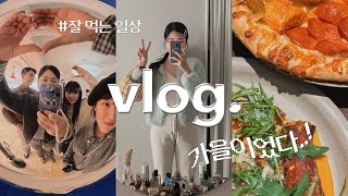 많이 먹는 거 보니 가을이구나🐷🍂10월 일상vlog. (천마산/바느질/스티커/여행계획/성수 붕어빵 사먹기🐟/부자피자/빈티지페어/성수/데일리룩) #요즘우린