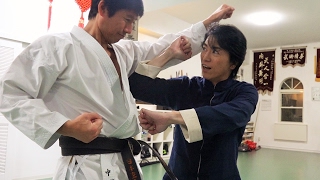 Karate Master meets "Ba ji quan"!! 【 Tatsuya Naka, Tamotsu Miyahira】