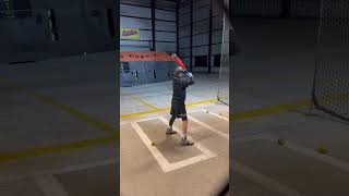 9 year old hitting 70 mph fastballs