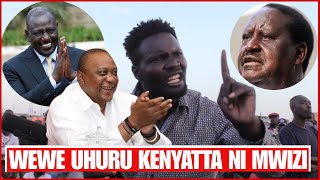 'Uhuru Wewe ni MWIZI!!' Hilarious Omosh 1hour Bursts Uhuru for Lying to Raila in 2022 Elections