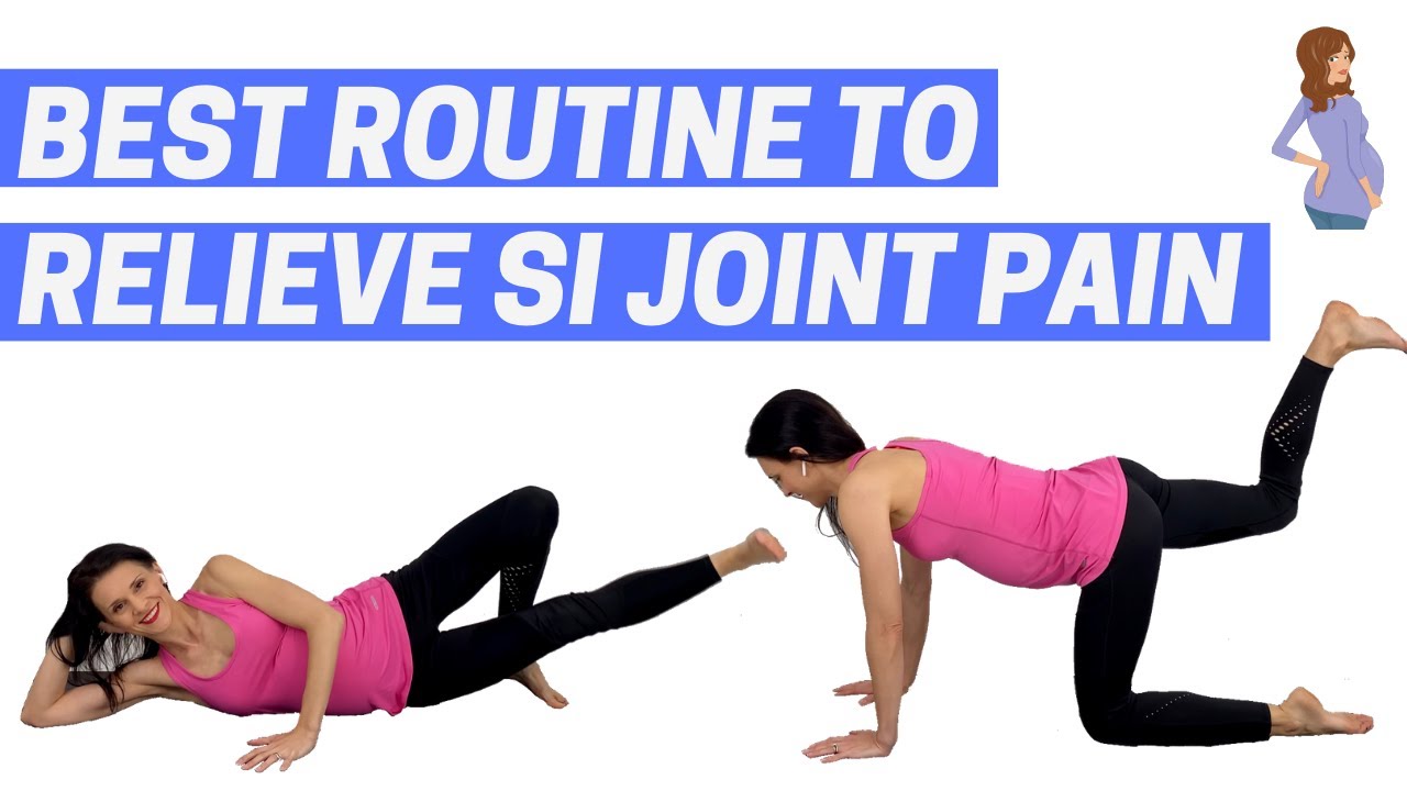 SI Joint Pain Pregnancy Exercises (follow-along For SI Joint Pain ...