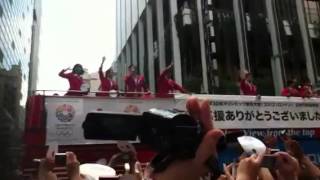 ロンドンオリンピック日本代表！凱旋パレード！