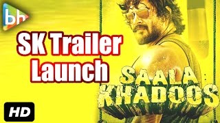 Saala Khadoos OFFICIAL Trailer Launch | R Madhavan | Vidhu Vinod | Rajkumar Hirani