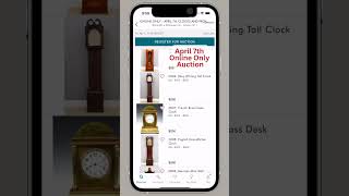 Schmidt's Antiques Spring Clock Auctions on Live Auctioneers