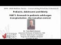 Dr. Tom Blydt-Hansen - Research in pediatric solid organ transplantation - the Canadian context