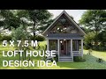 5 x 7.5M LOFT HOUSE DESIGN | Konsepto Designs