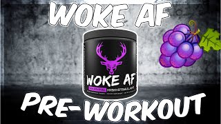 2021 Pre workout- Woke AF Review BEST pre workout!???🍇