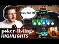 AllinPAV decides to push 7-high on the river? Online Poker Highlights!