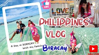 Boracay Island : Philippines Trip | White Sand beach | Day - 1 | Filipino 🇵🇭 Foods | Manila airport