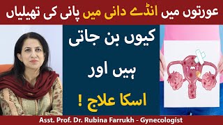 Anda Dani Ki Rasoli Ka Ilaj | Ovarian Cyst Signs And Symptoms In Urdu | Ovarian Cyst Kaise Thik Kare