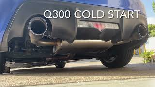 BRZ / 86 Invidia Q300 vs Stock Exhaust Comparison