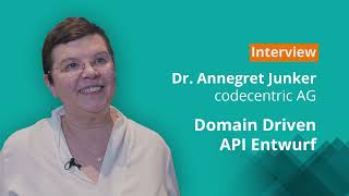 Software Architecture Summit 2024 | Dr. Annegret Junker im Interview