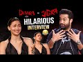 NTR And Alia Bhatt Full Fun Interview With Karan Johar | Devara X Jigra | News Buzz