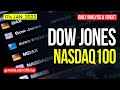 Nasdaq100 Price Analysis Today | Dow Jones Analysis Today | Nasdaq100 Target by Ankit Jain Official