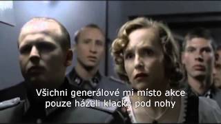 pád třetí říše (scénka z bunkru) české titulky | The Downfall (czech subtitles)