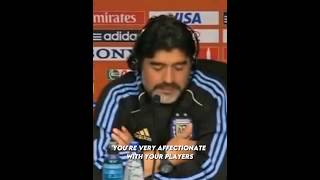Maradona 😂🔥 #maradona #interview #funny