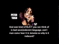 Bumbo Klaat Peter Tosh Interview (with captions)