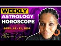 Weekly Astrology Forecast from 15th - 21st April + All Signs Jupiter Uranus