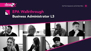 EPA Walkthrough - Business Administrator Level 3