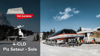 4-CLD Piz Seteur - Sole | Selva di Val Gardena | Val Gardena | GoPro Timelapse 2K with GPS Data